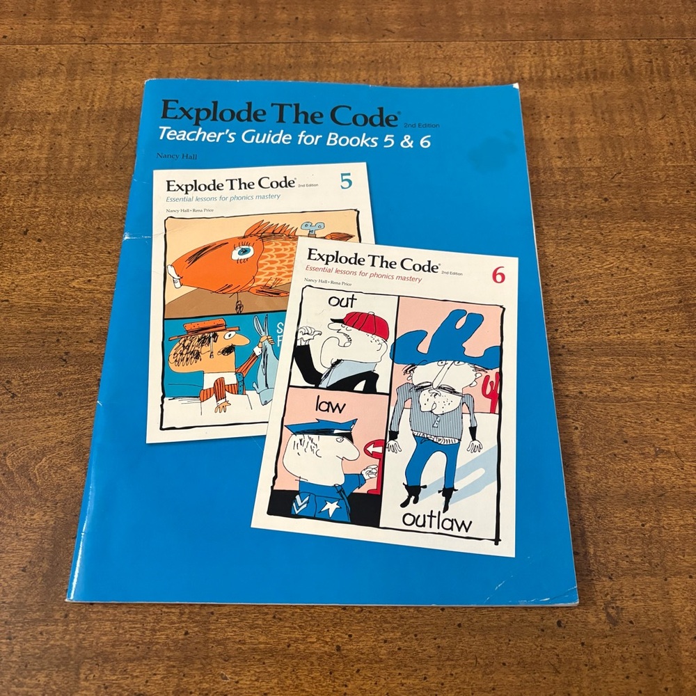 Explode the Code Teachers Guide For Books 5 & 6 2nd Edition Cl